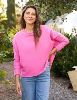 ANNA Bubblegum Pink, Triple Fleece