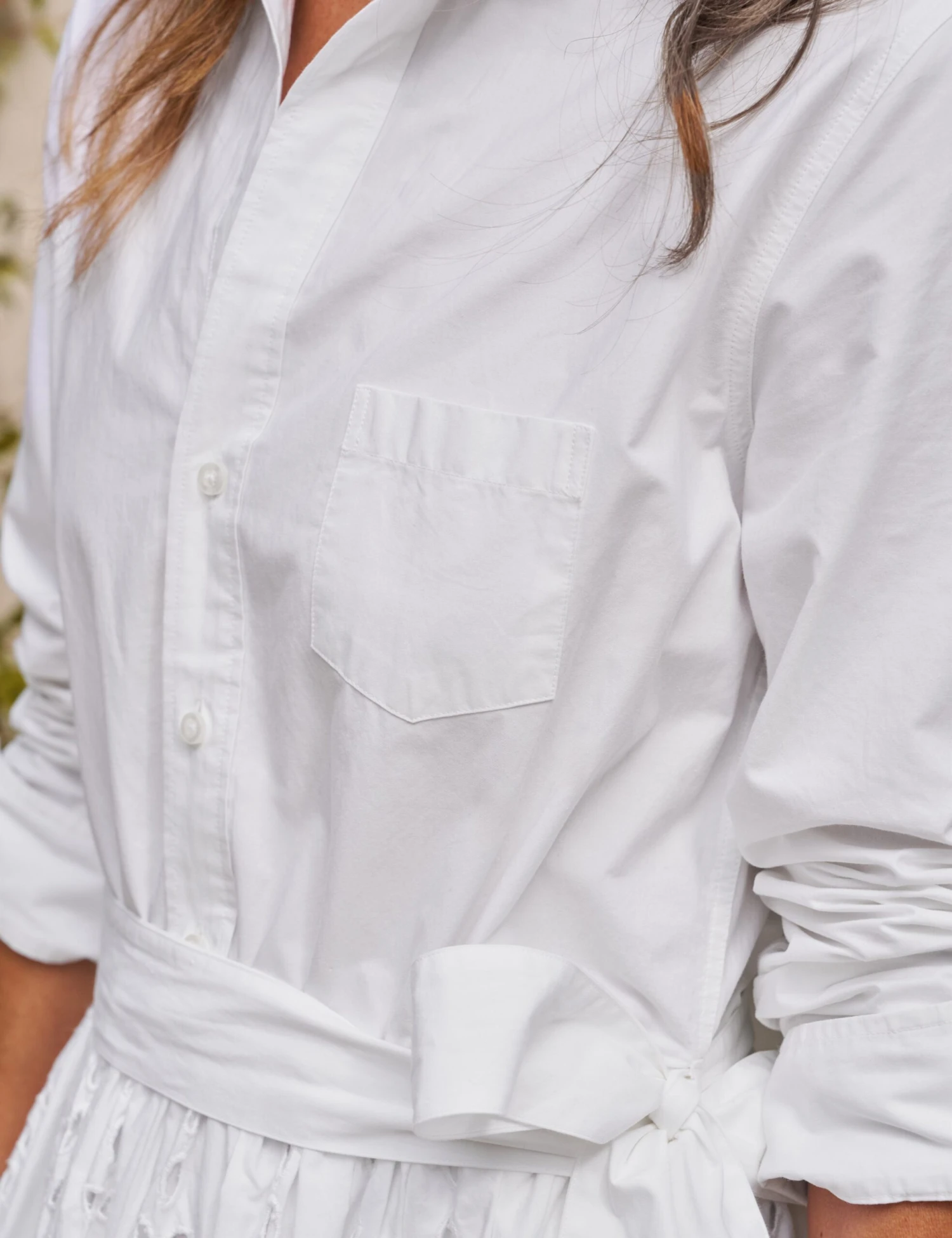 GRACE DRESS White, Eyelet Cotton 3 GRACE DRESS White, Eyelet Cotton - Image 3