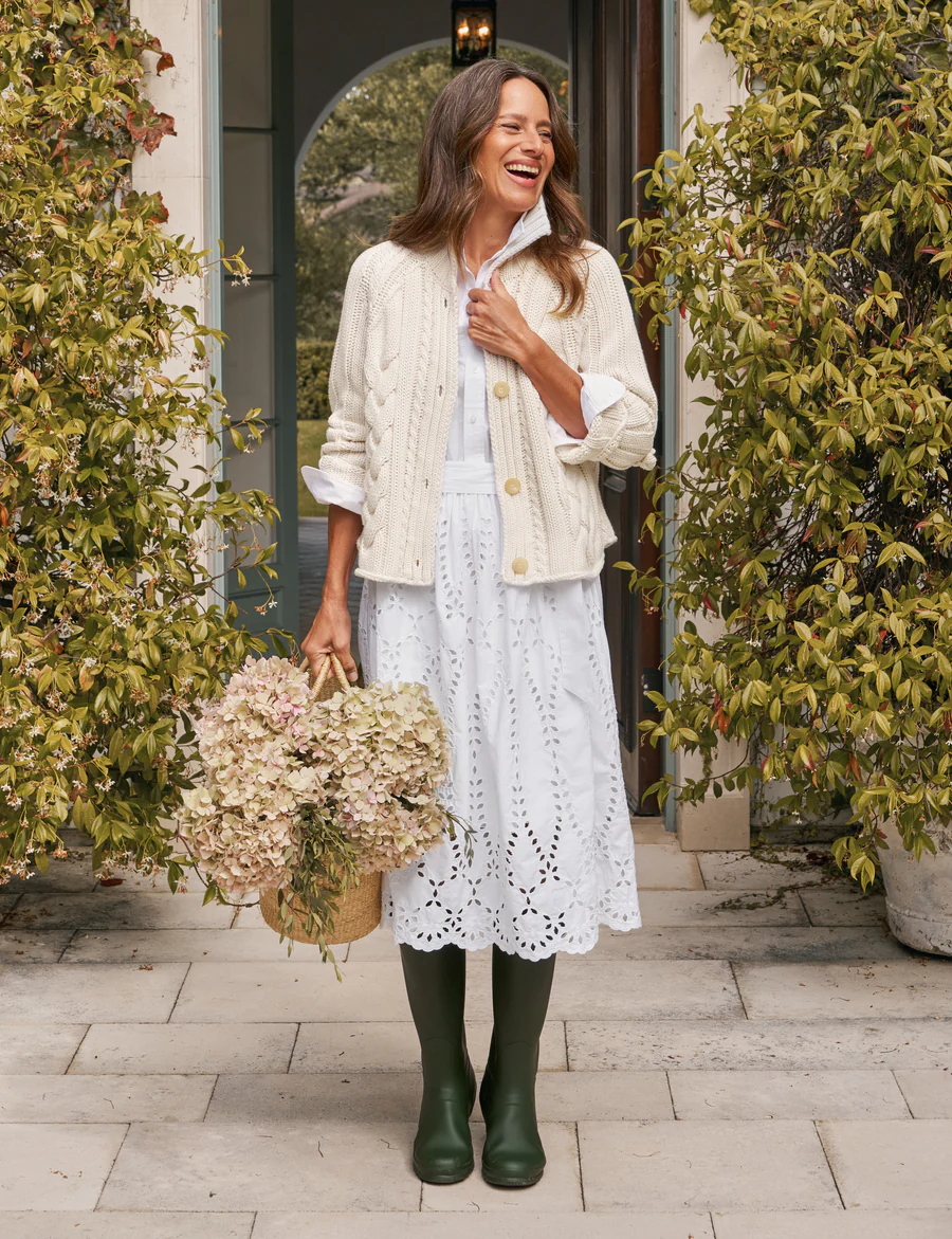 Frank Eileen Fashion Store -Frank Eileen Fashion Store 14 EYELETD WHTP SWEATER21 IVYK Simone 25FA