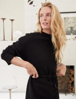 ISABELLE Black, Triple Fleece -Frank Eileen Fashion Store 16 LAB418TF BLKROPE RING BLK 0943 v2 sRGB