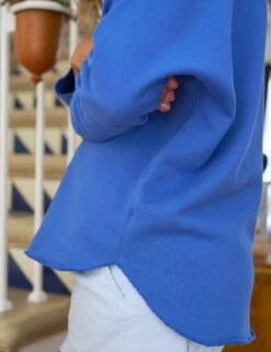 ANNA Royal Blue, Triple Fleece 6 ANNA Royal Blue, Triple Fleece -Frank Eileen Fashion Store 22 LAB516NTF RYBU WATERFORD PWBL Model PalomaJonas 24RE 1438 sRGB