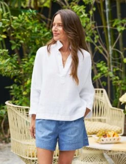 GABI White, Washed Linen