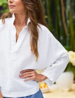 GABI White, Washed Linen -Frank Eileen Fashion Store 34 GABI WTLN WATERFORD 1968 SIMONE SU25 JUNE 3583 sRGB