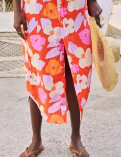 RORY Orange And Pink Floral, Italian Classic Linen 9 RORY Orange And Pink Floral, Italian Classic Linen -Frank Eileen Fashion Store 4 RORY LFPO MILAN SU25 JUNE 1345 sRGB