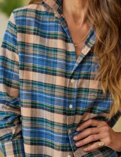 EILEEN Brown And Green With Blue Plaid, Italian Flannel -Frank Eileen Fashion Store 42 EILEEN BGWT WESTPORT 1981 SWEATER21 SNDK simone su25 AUGUST 2054 sRGB 1