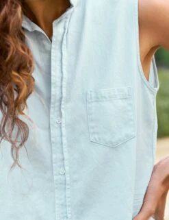 FIONA Classic Blue Tattered Wash, Famous Denim -Frank Eileen Fashion Store 50 FIONA TBTD LAB634TF DDR Paloma Jonas 24SP 4048 sRGB