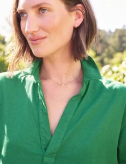 PATRICK Clover Green, Heritage Jersey -Frank Eileen Fashion Store 68 WICKLOW WHTT LAB510HJ CLVR Model MicheleOullet Bread Butter 0224 sRGB