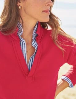 PATRICK Double Decker Red, Triple Fleece -Frank Eileen Fashion Store 8 EILEEN LBNL LAB510TF DDR GOLFSHORT WTL Ray 25SP May 0529 sRGB