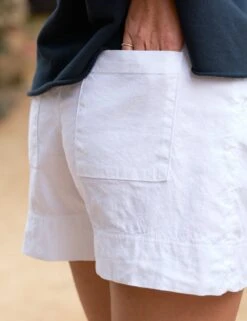 WATERFORD White, Italian Performance Linen -Frank Eileen Fashion Store 82 WATERFORD WTL LAB510TF BRNV Paloma Jonas 24SP 6712 sRGB