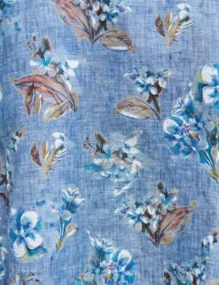 ROSIE Blue Floral, Italian Classic Linen -Frank Eileen Fashion Store 85 ROSIE BBLL WATERFORD WTL PALOMA SU25 JULY 4964 sRGB