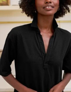 EMMA Black, Heritage Jersey 6 EMMA Black, Heritage Jersey -Frank Eileen Fashion Store 91 LAB457HJ BLK PALOMA SU25 AUGUST 4692 sRGB