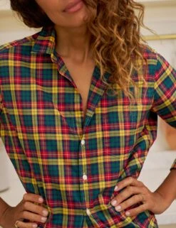 EILEEN Yellow And Red Plaid, Italian Classic Poplin 8 EILEEN Yellow And Red Plaid, Italian Classic Poplin -Frank Eileen Fashion Store 94 EILEEN YRNP GALWAY 1964 PALOMA SU25 AUGUST 4496 sRGB