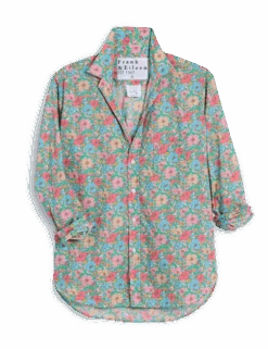 EILEEN Pink And Blue Floral, Made With Liberty Fabric -Frank Eileen Fashion Store EILEEN PGF