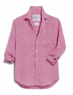 EILEEN Raspberry, Italian Classic Linen