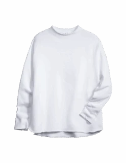 EFFIE White, Triple Fleece -Frank Eileen Fashion Store LAB518TF WHT 00