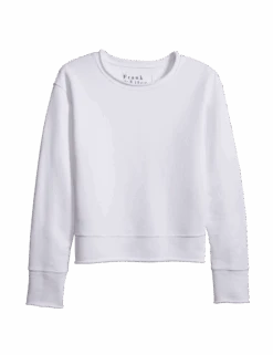 JAMES White, Triple Fleece -Frank Eileen Fashion Store LAB526TF WHT FRONT