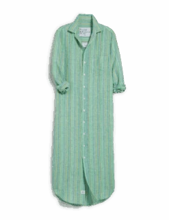 RORY Green Multi Stripe, Italian Classic Linen -Frank Eileen Fashion Store RORY GSTL