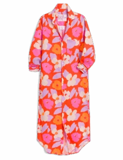 RORY Orange And Pink Floral, Italian Classic Linen 13 RORY Orange And Pink Floral, Italian Classic Linen -Frank Eileen Fashion Store RORY LFPO 01