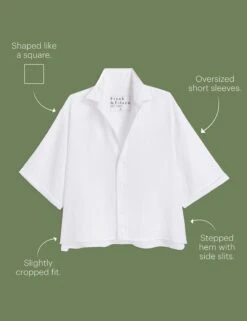 ROSIE White, Italian Classic Linen -Frank Eileen Fashion Store ROSIE pdp asset